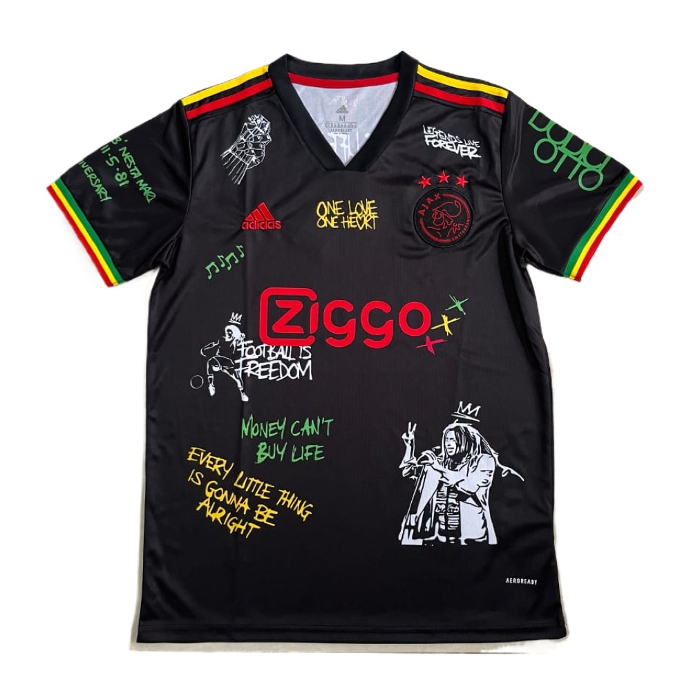 Maillot édition spéciale AFC Ajax x Bob Marley 2023-24