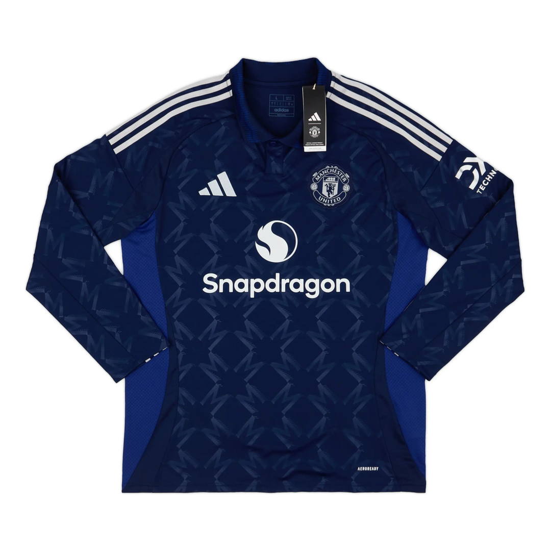 2024-25 Manchester United FC 2a Equipación Manga Larga