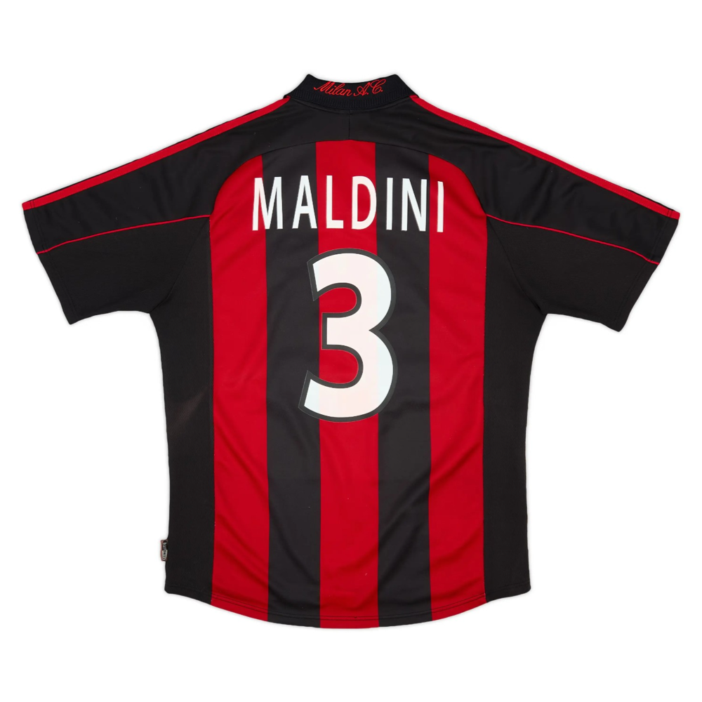Maillot domicile de l'AC Milan 2001-02