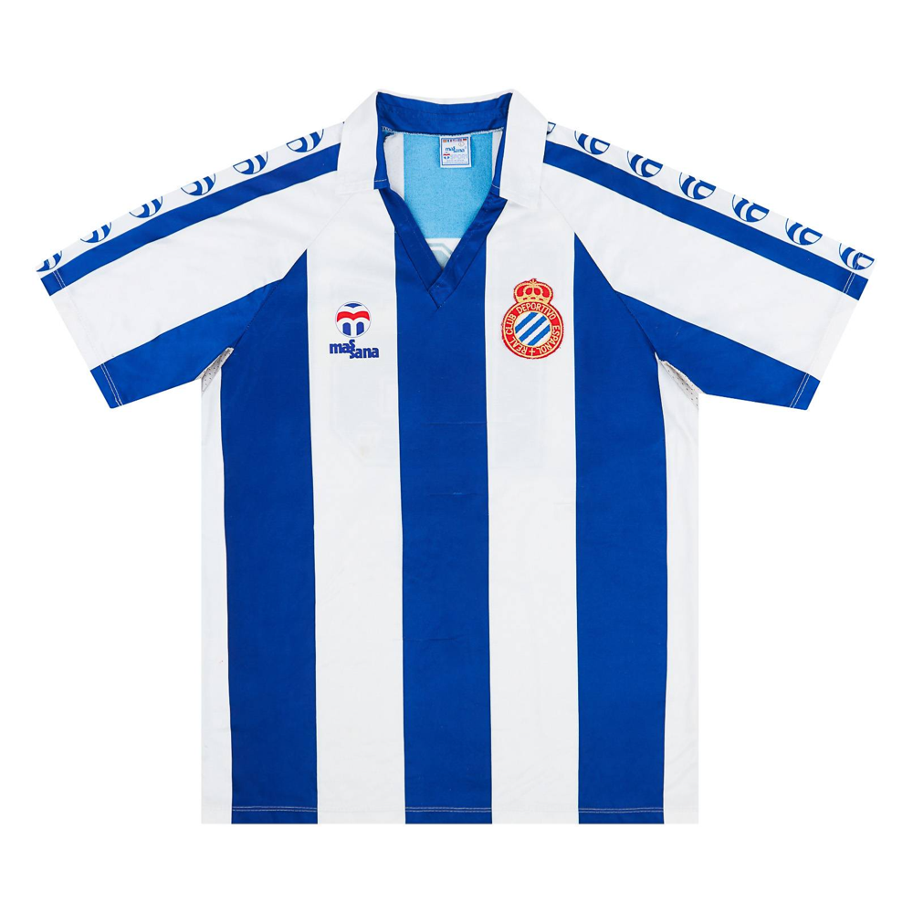 1984-89 RCD Espanyol 1a Equipación