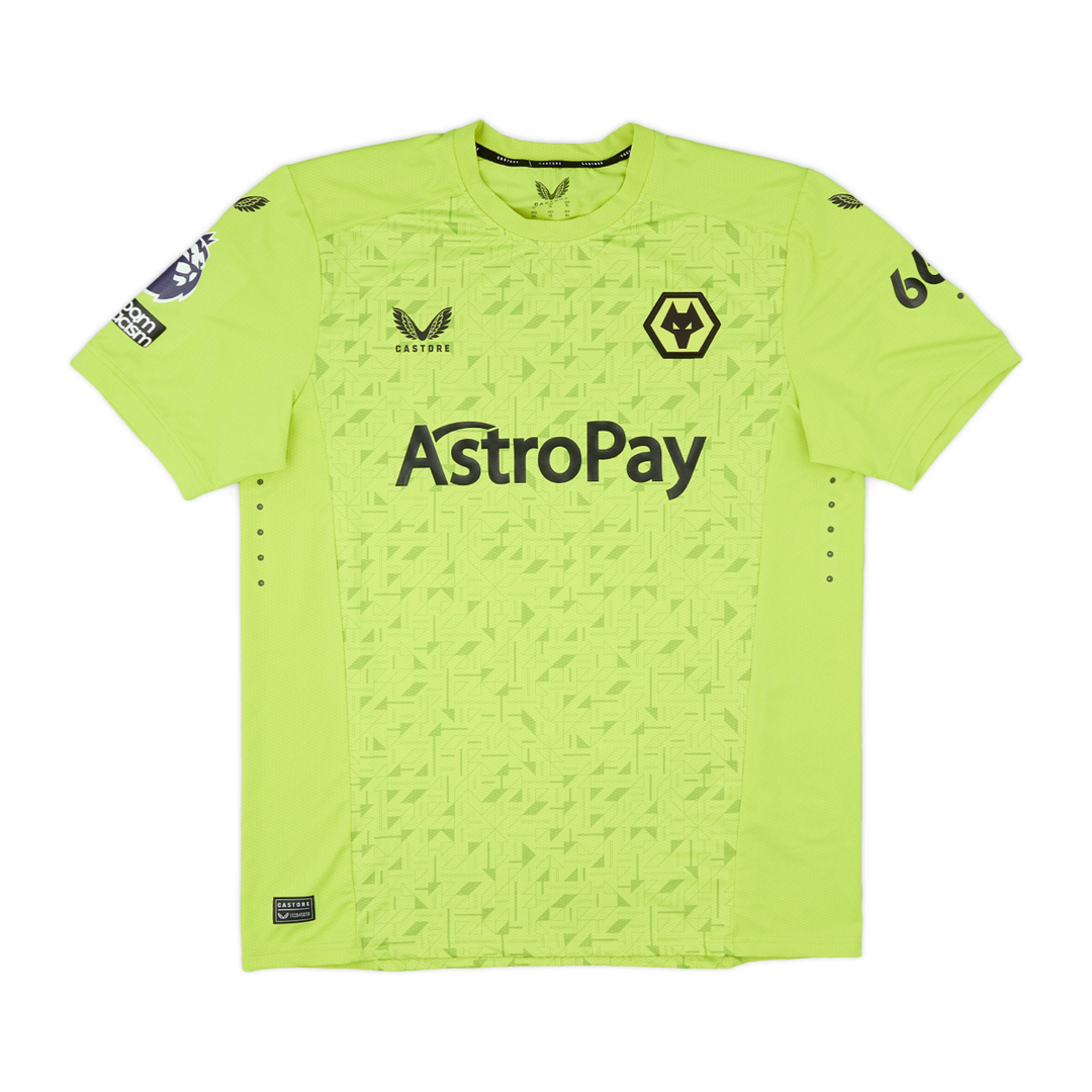 2023-24 Wolverhampton Wanderers FC Goalkeeper Kit Green