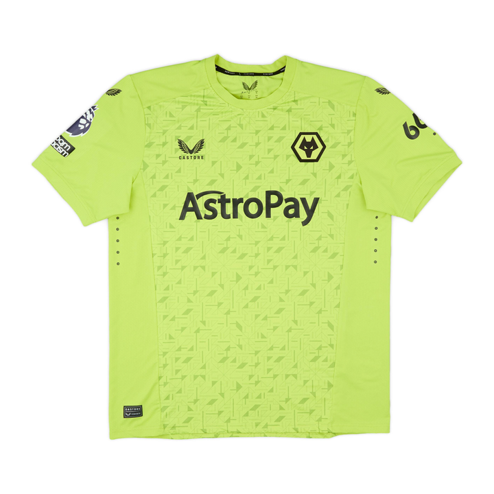 2023-24 Wolverhampton Wanderers FC Goalkeeper Kit Green