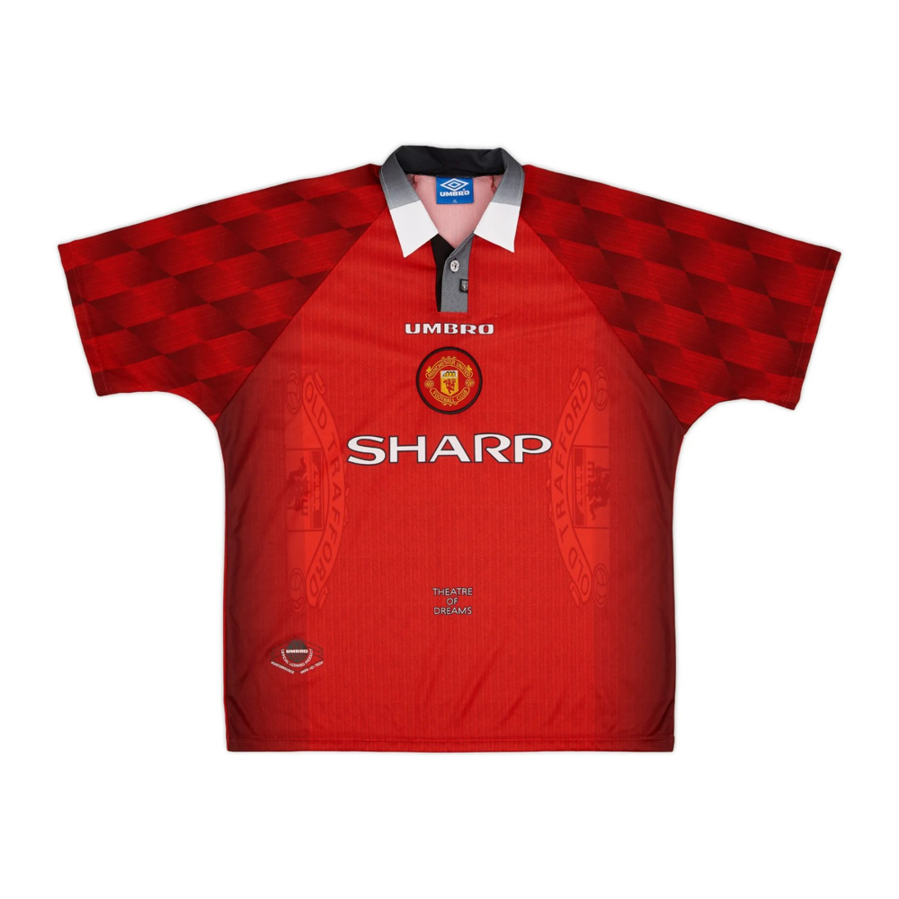 1996-98 Manchester United FC 1a Equipación