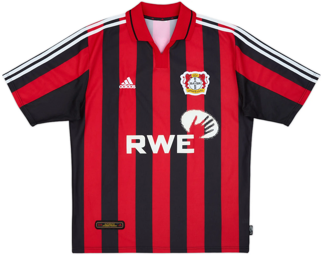2001-02 Bayer 04 Leverkusen 1a Equipación