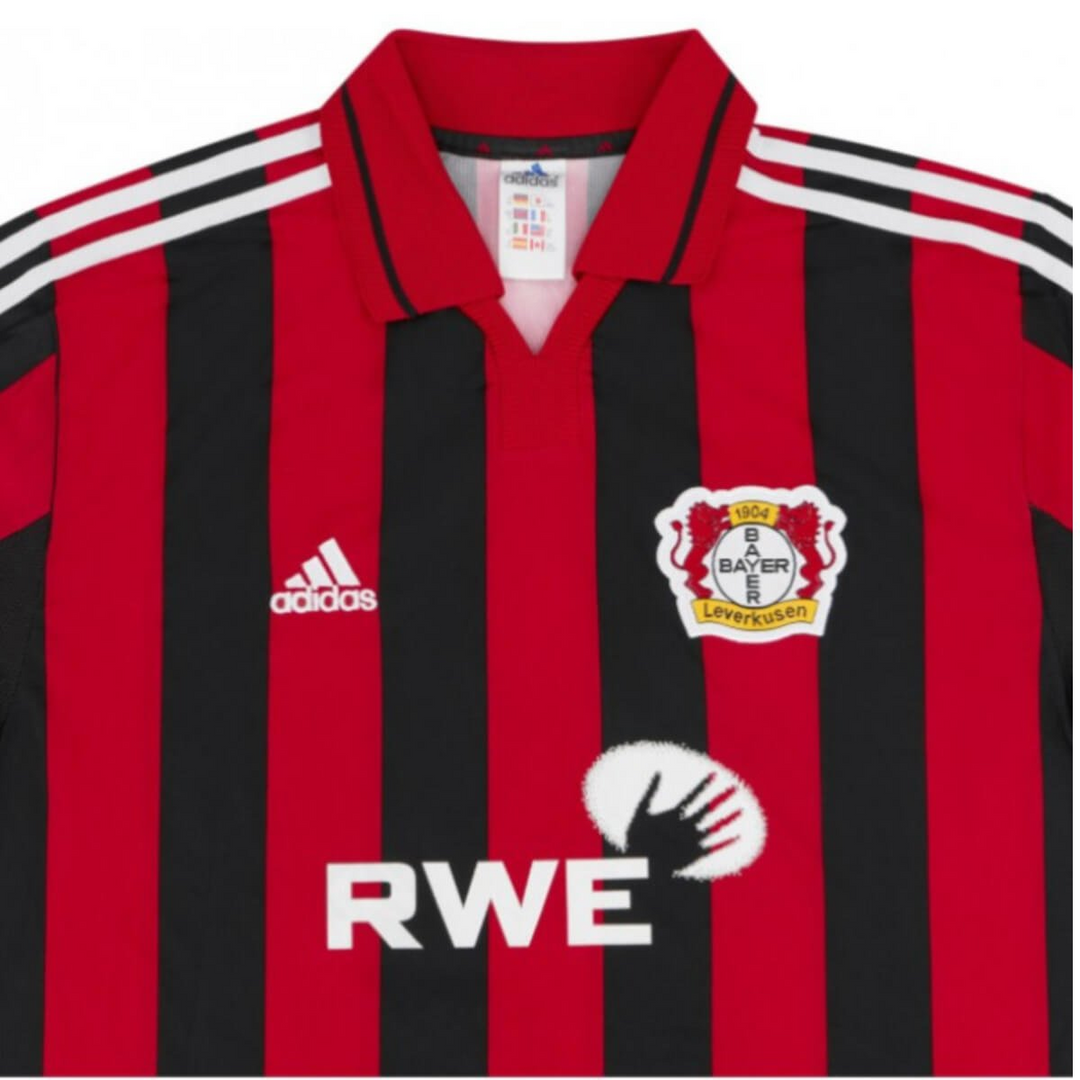 2001-02 Bayer 04 Leverkusen 1a Equipación