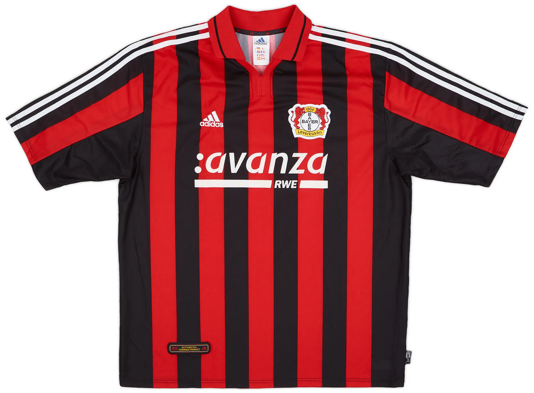 2000-01 Bayer 04 Leverkusen 1a Equipación