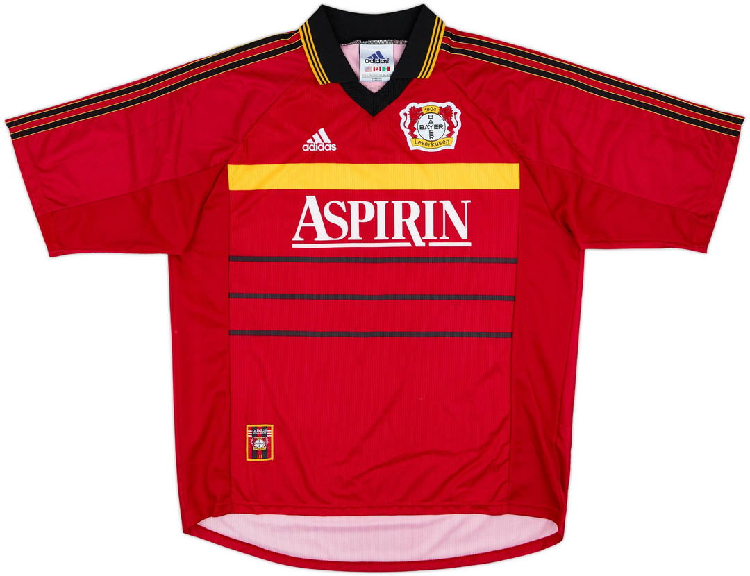 1998-00 Bayer 04 Leverkusen 1a Equipación