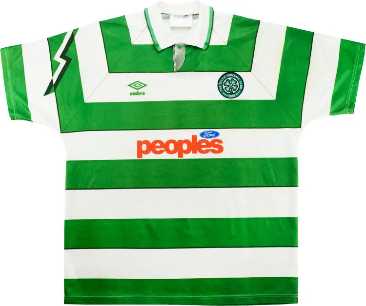 1991-92 Celtic FC 1a Equipación