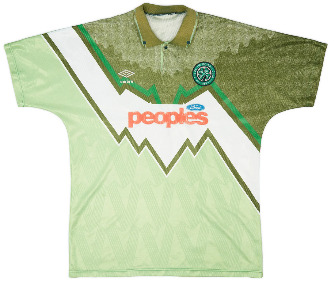 1991-92 Celtic FC 2a Equipación