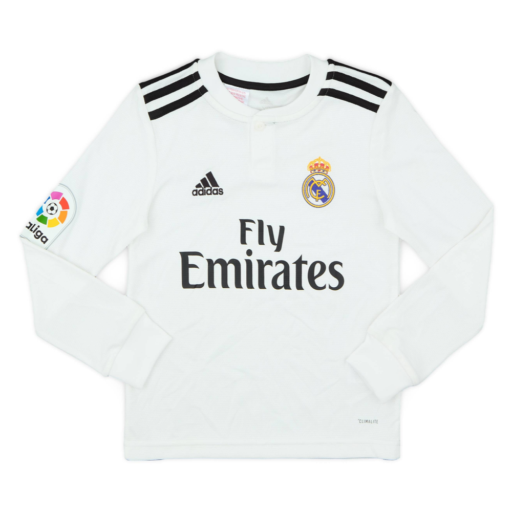 2018-19 Real Madrid CF 1a Equipación Manga Larga
