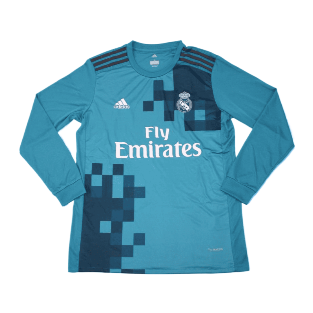 2017-18 Real Madrid CF 3a Equipación Manga Larga