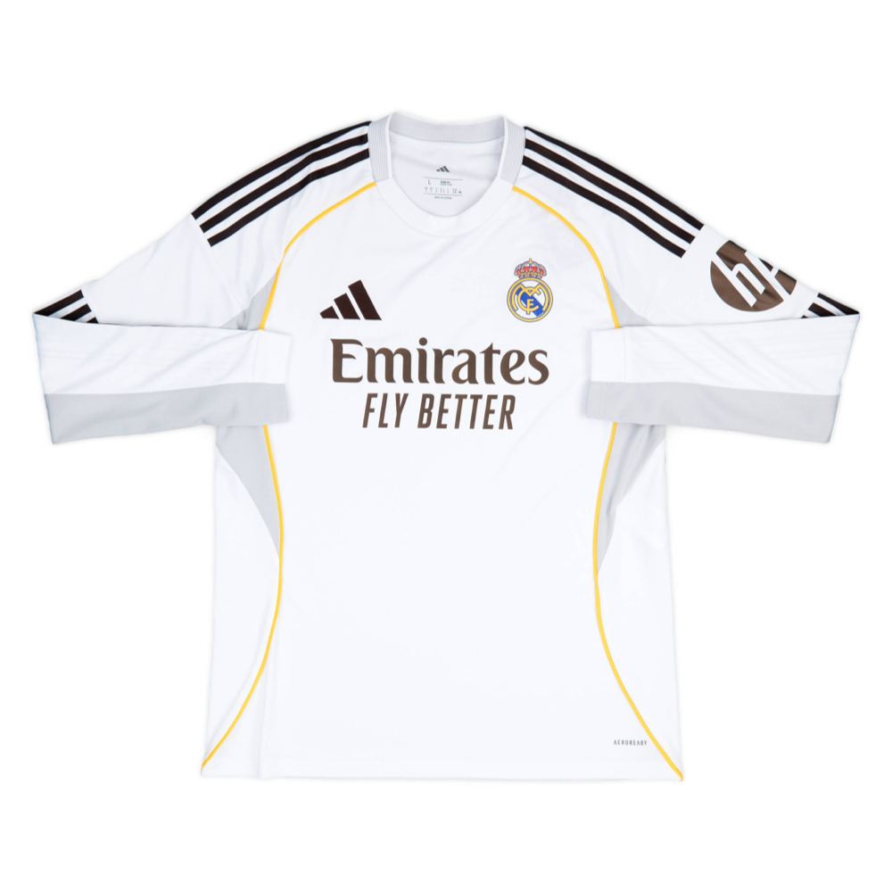 2025-26 Real Madrid CF 1a Equipación Manga Larga