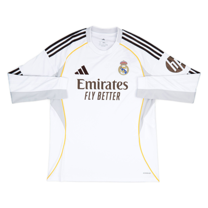 2025-26 Real Madrid CF 1a Equipación Manga Larga