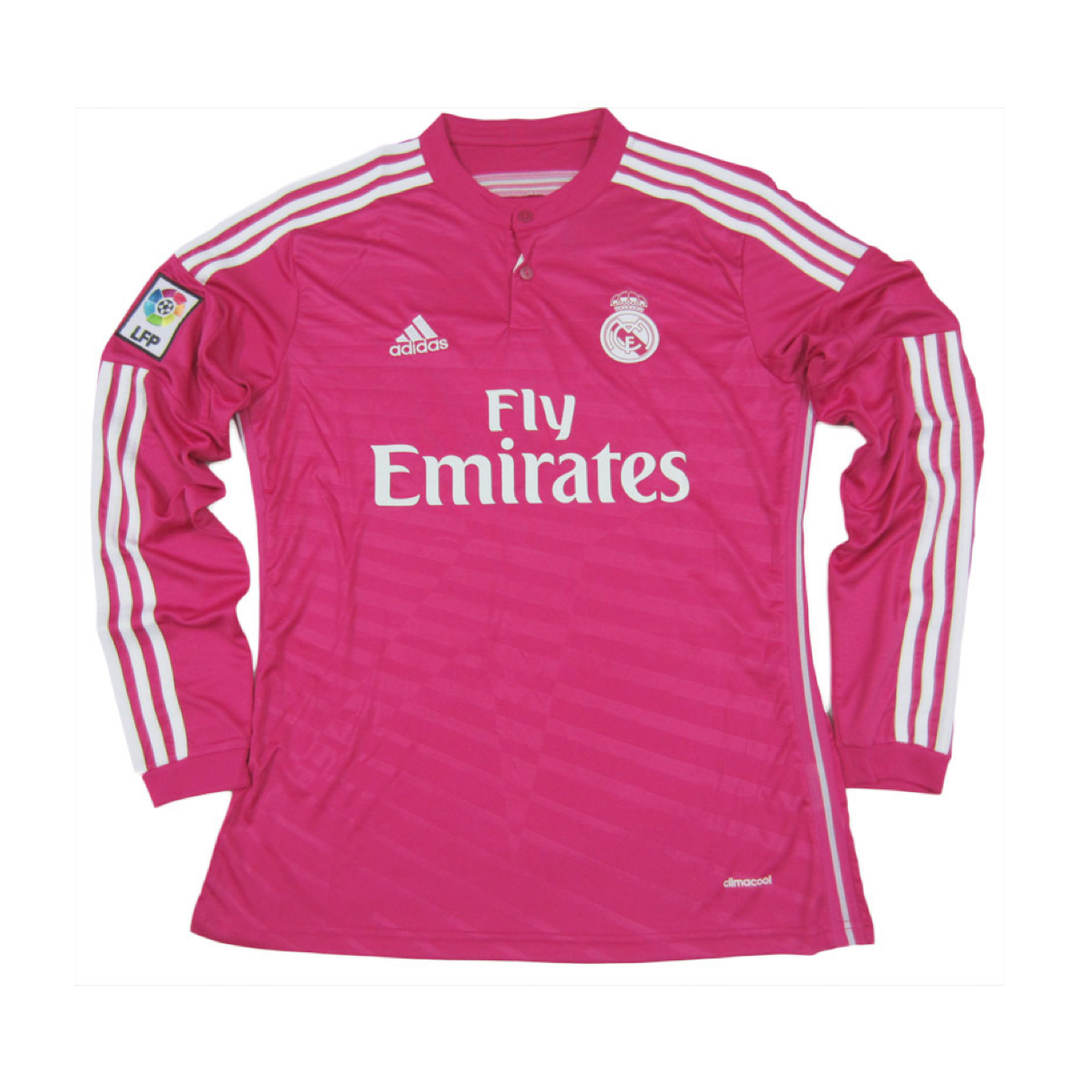 2014-15 Real Madrid CF 2a Equipación Manga Larga