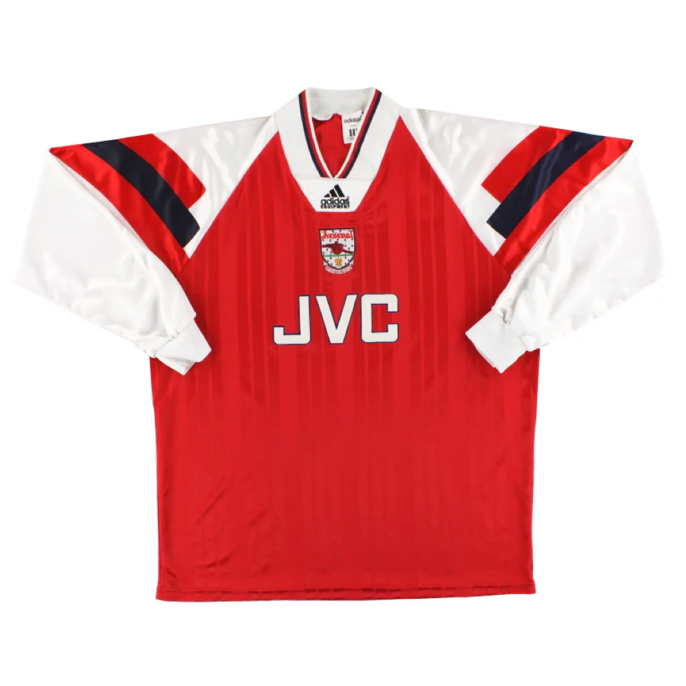 1992-94 Arsenal FC 1a Equipación Manga Larga