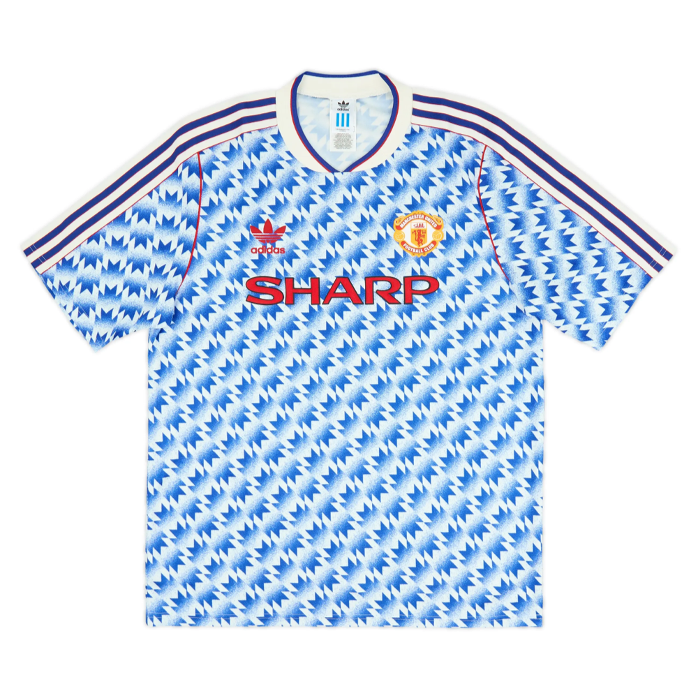 1990-92 Manchester United FC 2a Equipación