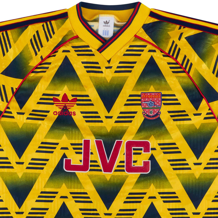 1991-93 Arsenal FC 2a Equipación