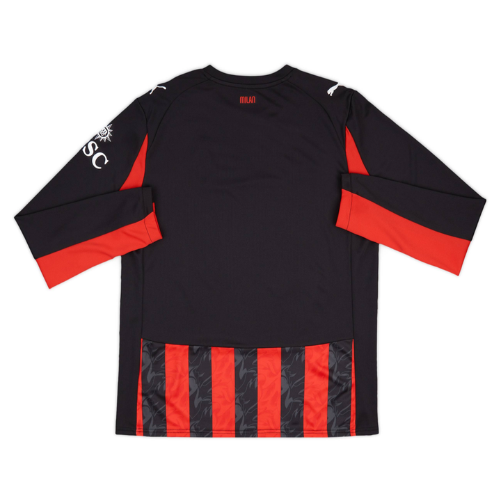 2025-26 AC Milan 1a Equipación Manga Larga