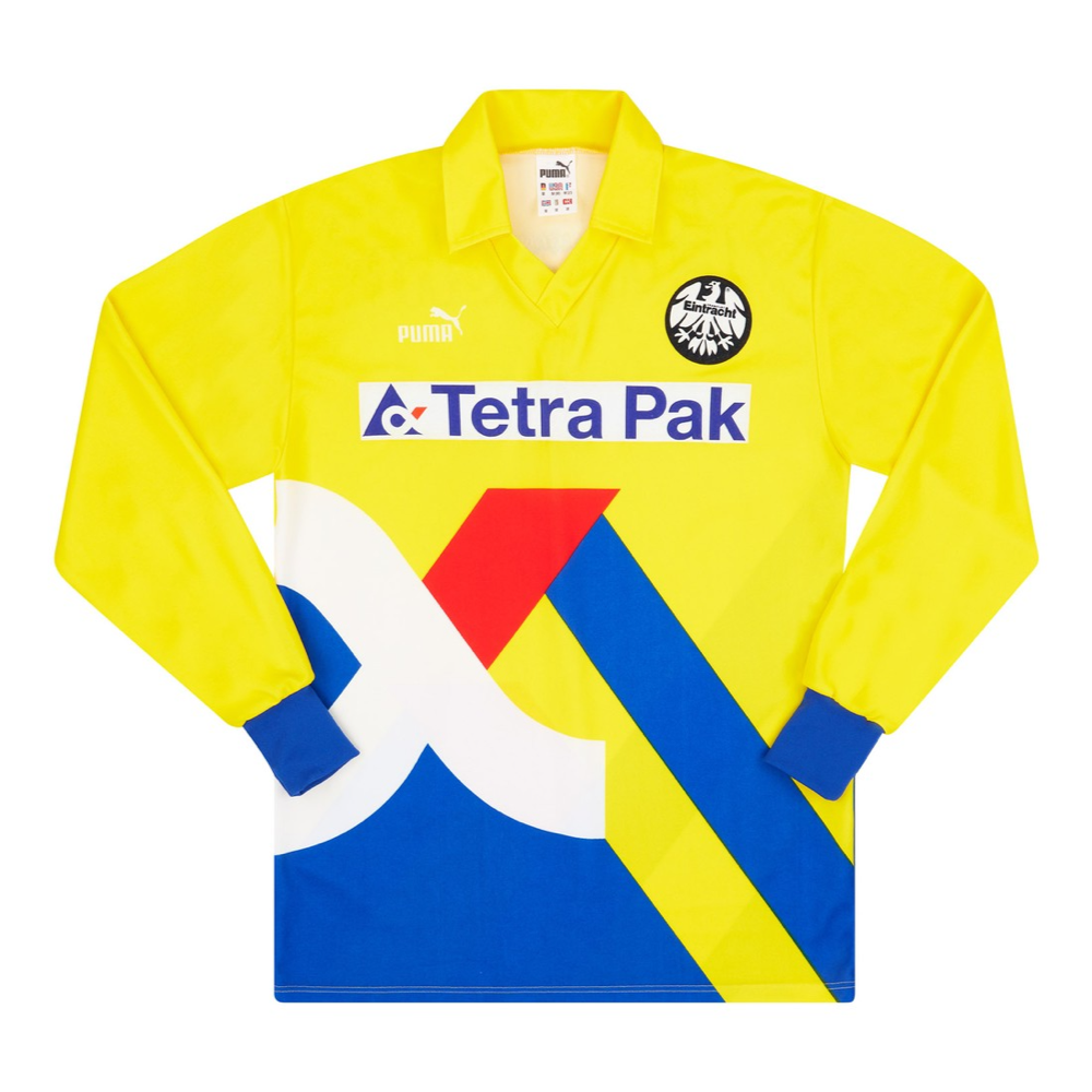 1993-94 Eintracht Frankfurt 2a Equipación Manga Larga
