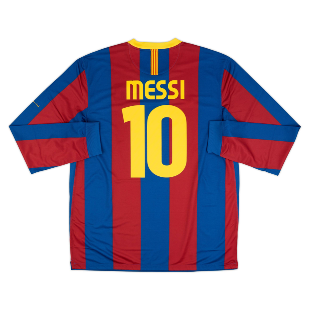 2010-11 FC Barcelona 1a Equipación Manga Larga