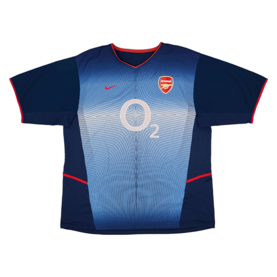 2002-04 Arsenal FC 2a Equipación