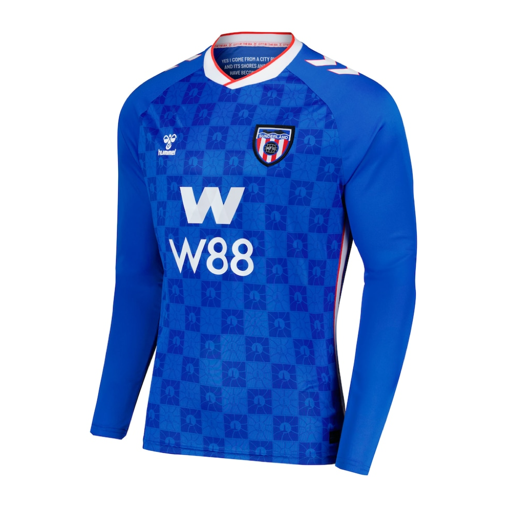2025-26 Sunderland AFC 2a Equipación Manga Larga