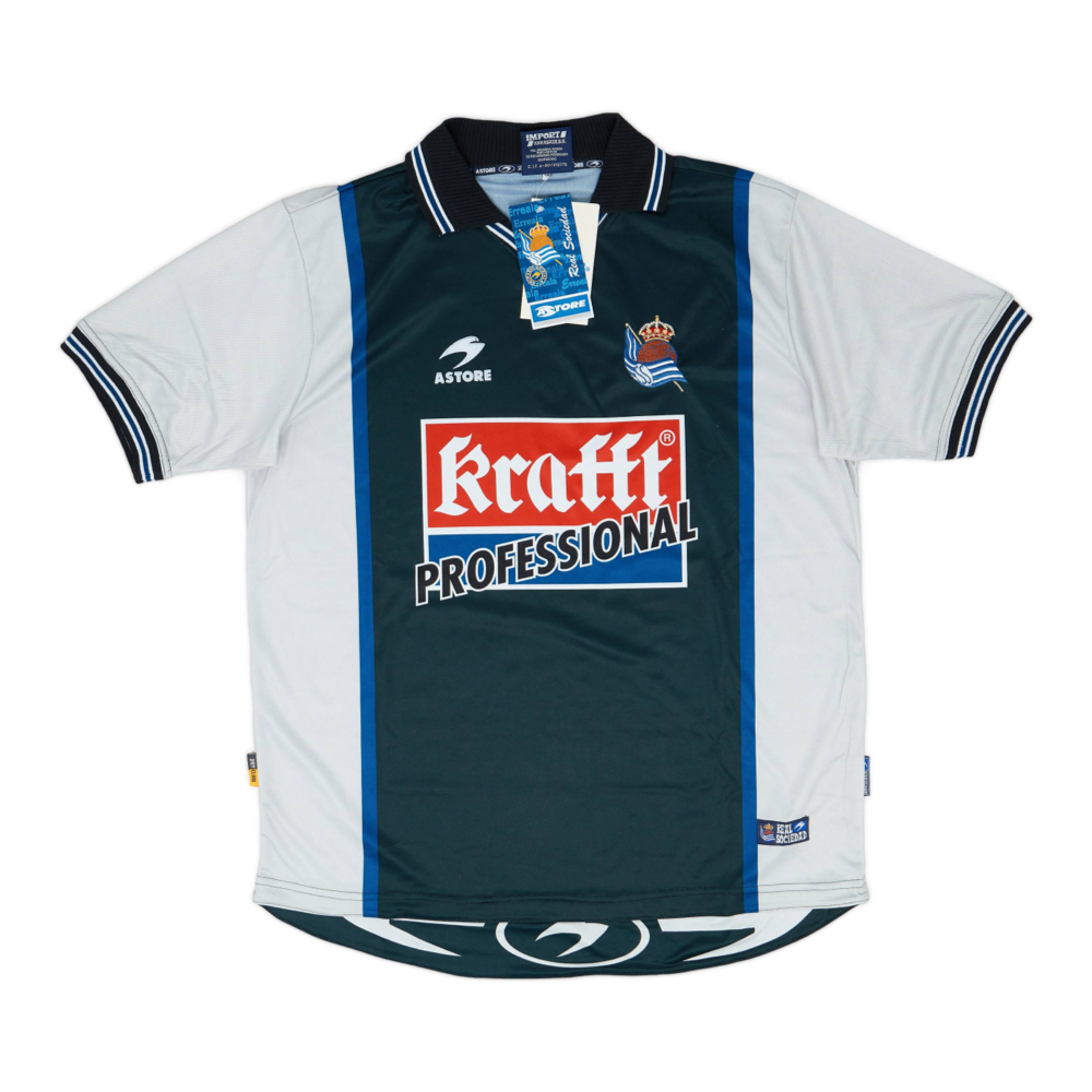 2000-02 Real Sociedad de Fútbol de Fútbol 2a Equipación