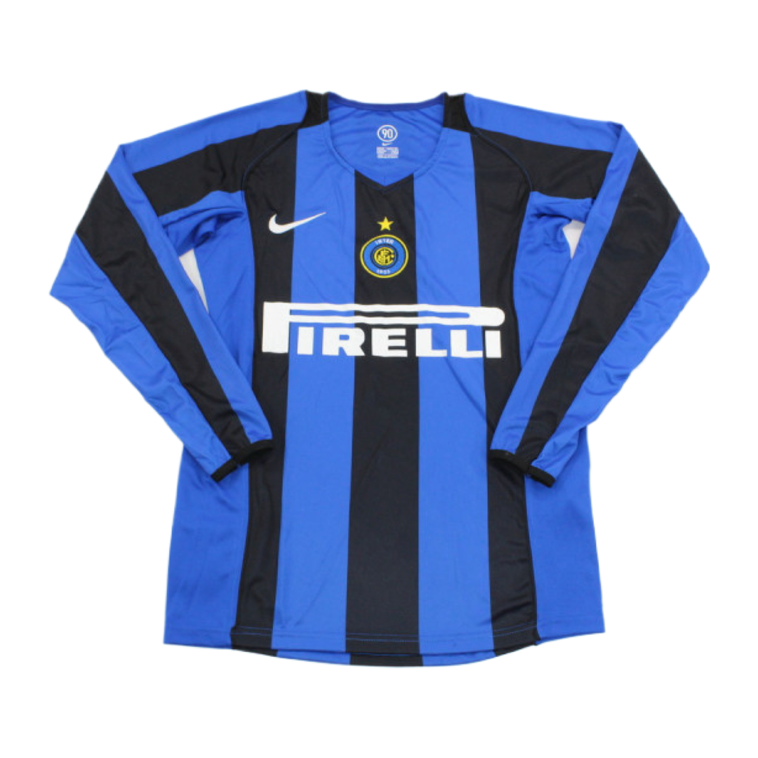 2004-05 FC Internazionale Milano Domicile Manches Longues