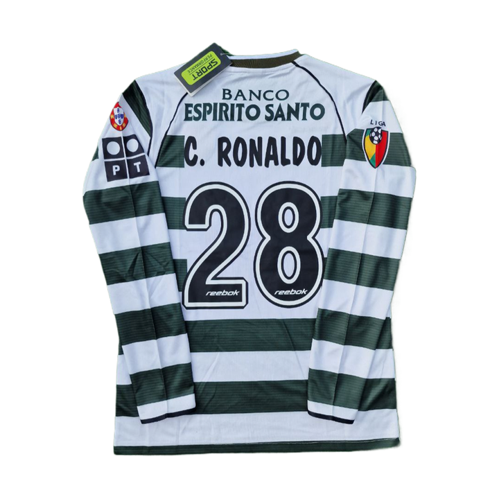 2002-03 Sporting CP 1a Equipación Manga Larga