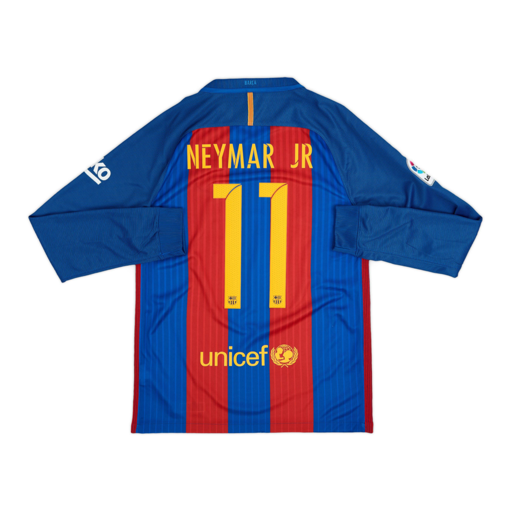 2016-17 FC Barcelona 1a Equipación Manga Larga