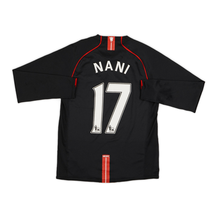 2007-08 Manchester United FC 2a Equipación Manga Larga