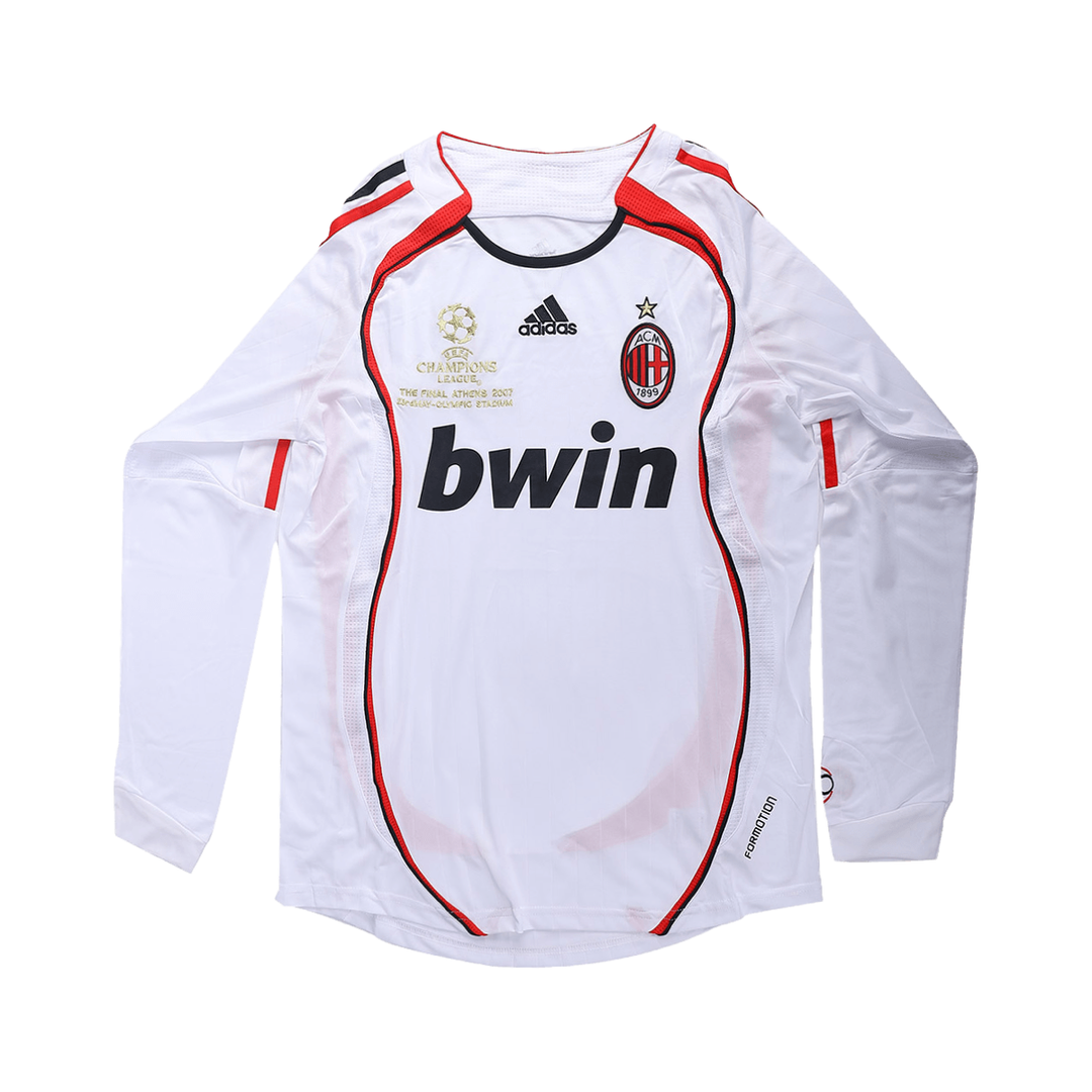 2006-07 AC Milan 2a Equipación Manga Larga
