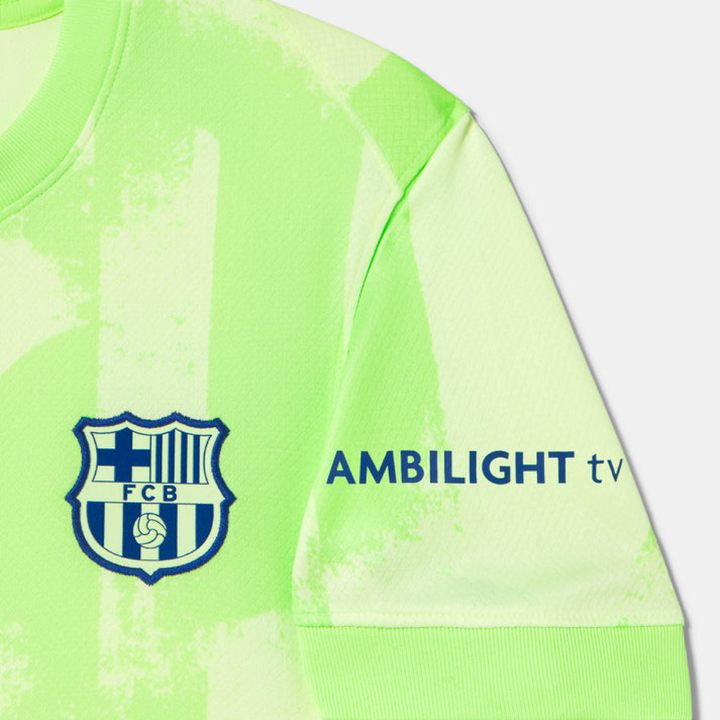 2024-25 FC Barcelona 3a Equipación Logo Spotify