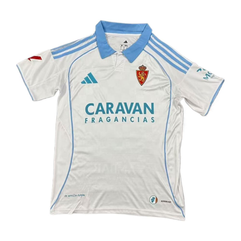 2025-26 Real Zaragoza Home Kit