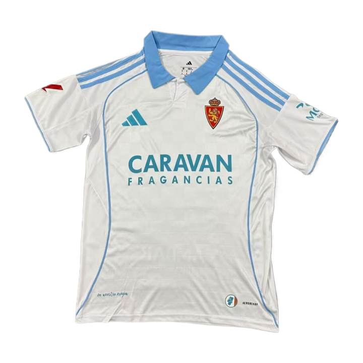 2025-26 Real Zaragoza Home Kit