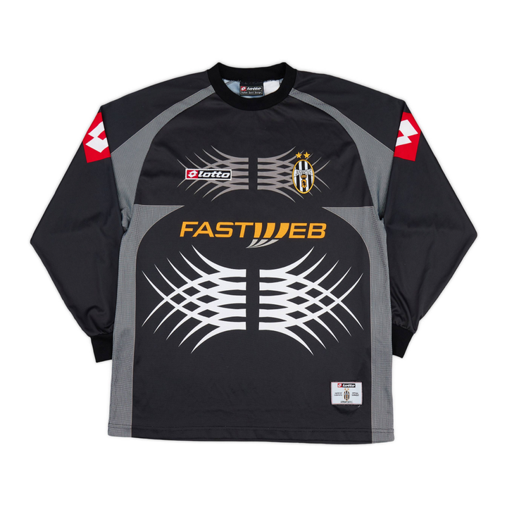 Kit de Gardien de But Juventus FC 2001-02 Noir