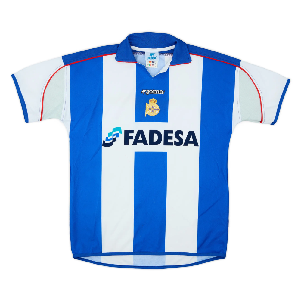 2001-02 RC Deportivo de La Coruña 1a Equipación