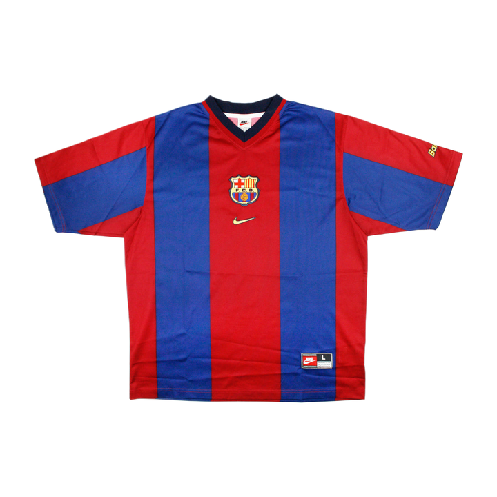 Maillot Domicile du FC Barcelone 1998-99