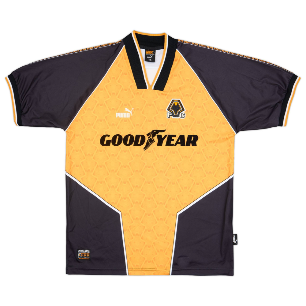 1996-98 Wolverhampton Wanderers FC 1a Equipación
