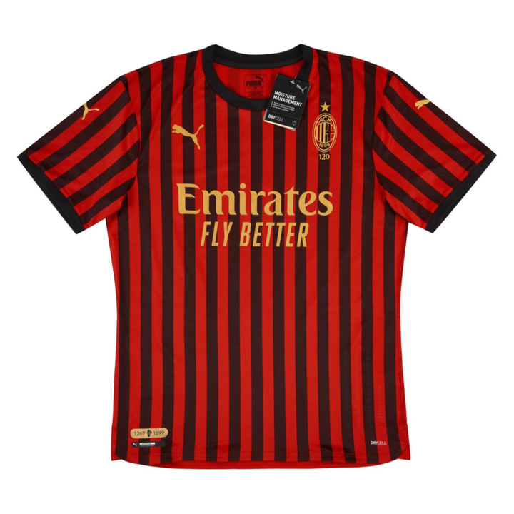 2019-20 AC Milan 120th Anniversary Special Edition Home Kit