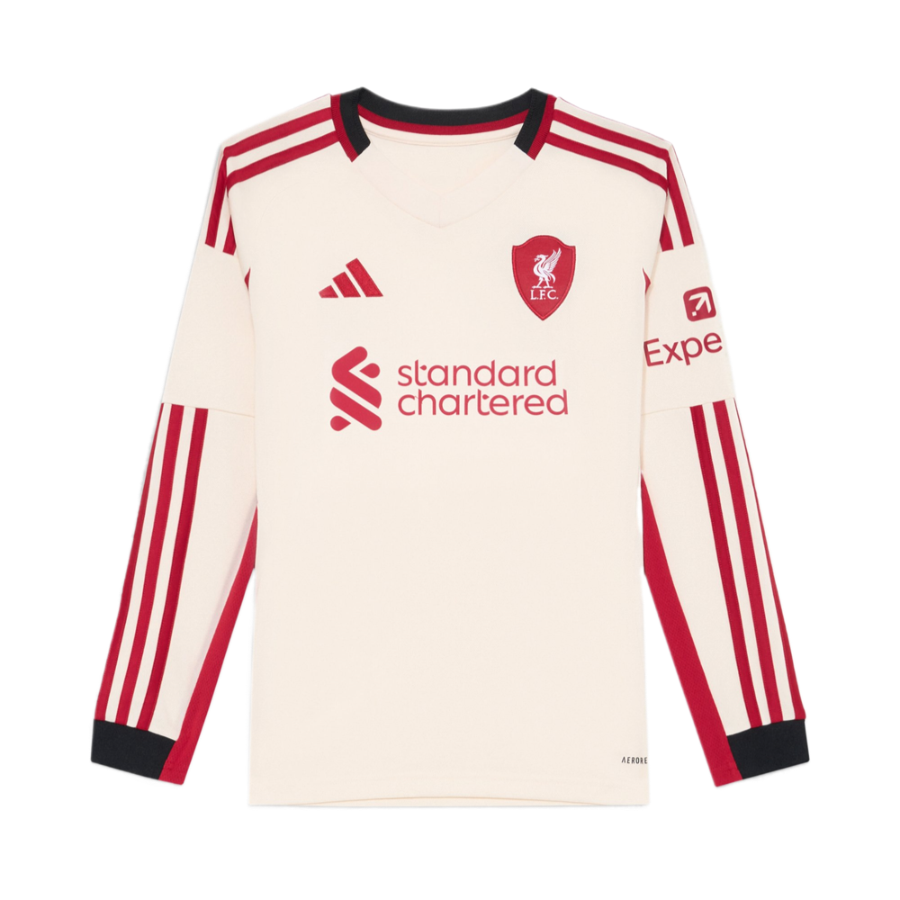 2025-26 Liverpool FC 2a Equipación Manga Larga