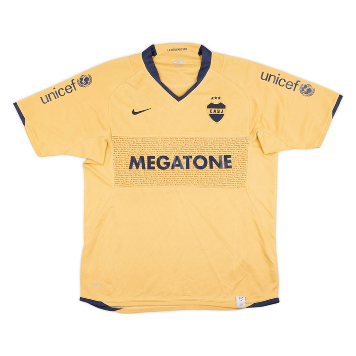 2007-08 CA Boca Juniors 2a Equipacion