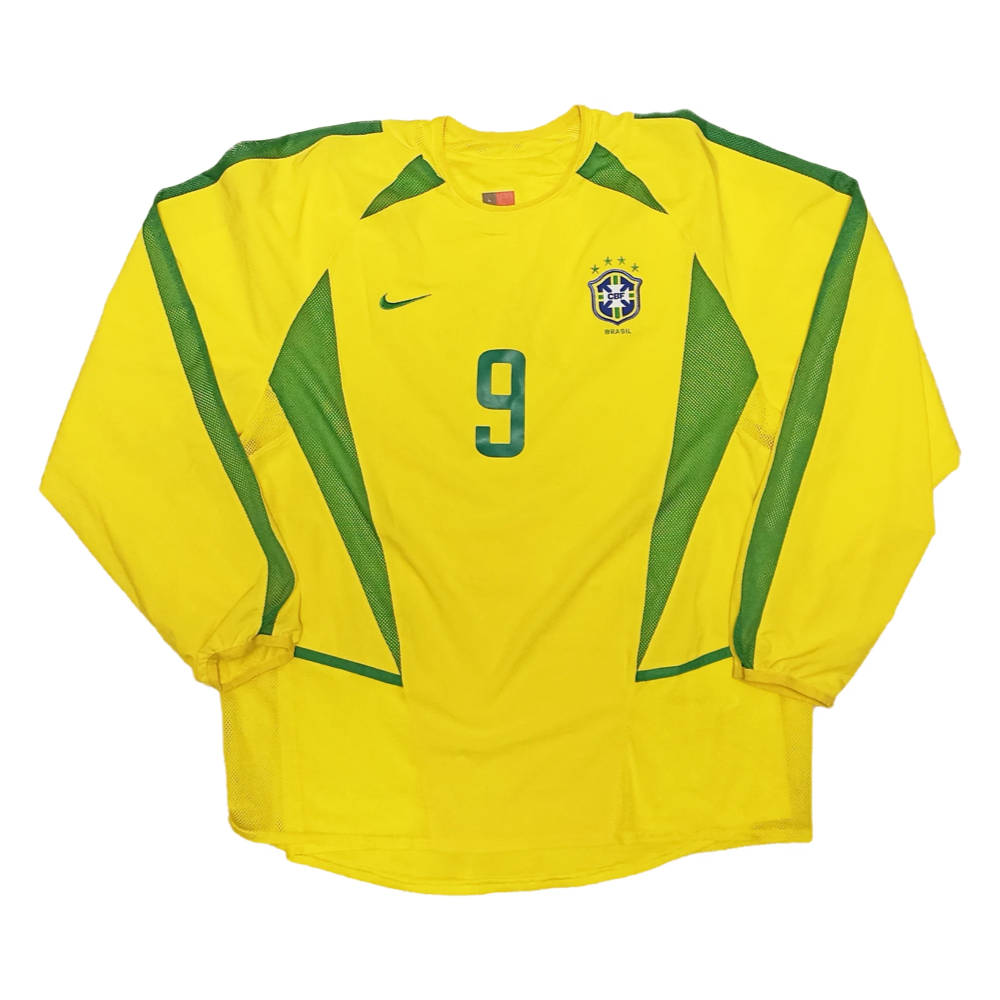 2002 Brazil Home Long Sleeve Kit