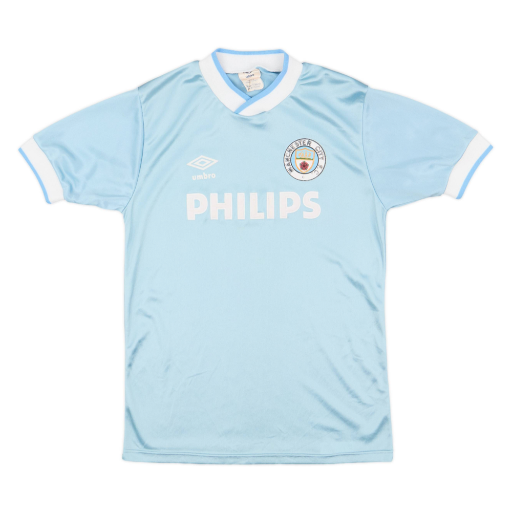 1985-87 Manchester City FC 1a Equipación