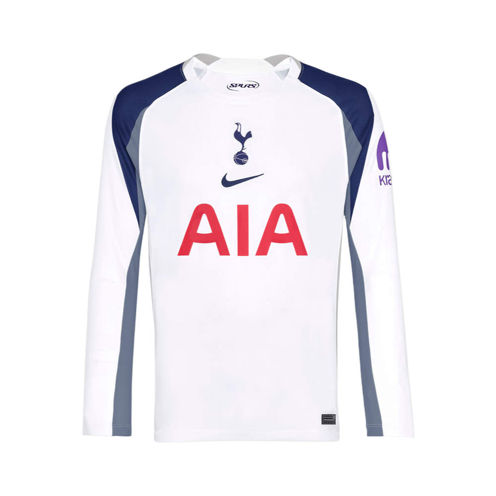 2025-26 Tottenham Hotspur FC Home Long Sleeve Kit