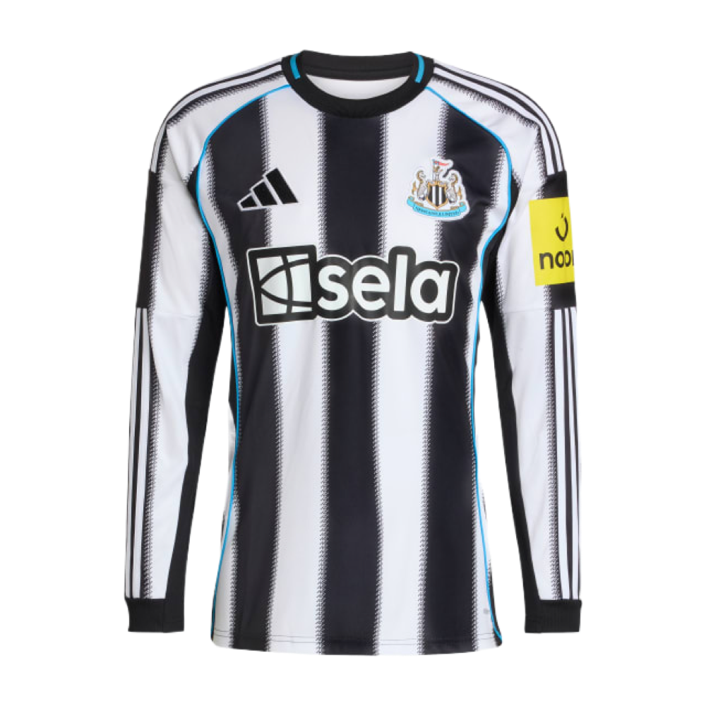 2025-26 Newcastle United FC Long Sleeve Home Kit