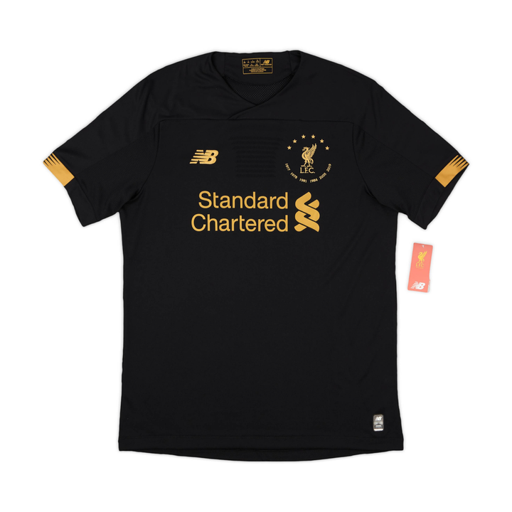 Maillot de gardien de but Liverpool FC 2019-20 Noir Or