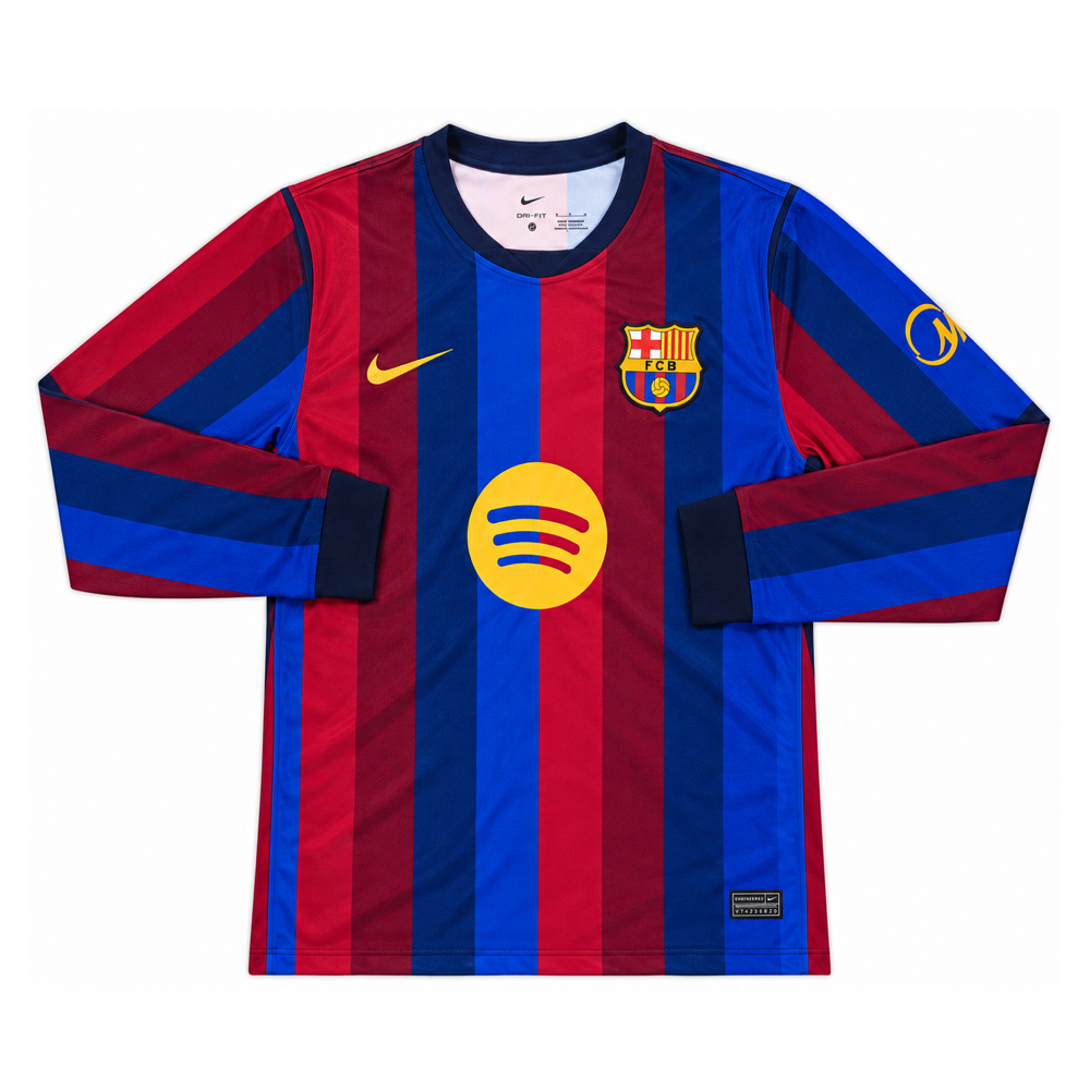 2026-27 FC Barcelona Domicile Manches Longues