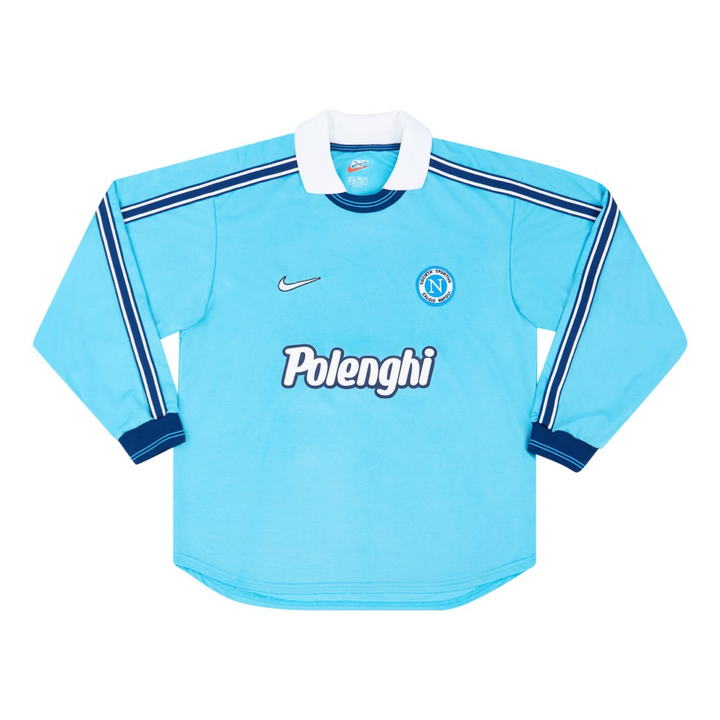 1998-99 SSC Napoli 1a Equipación Manga Larga