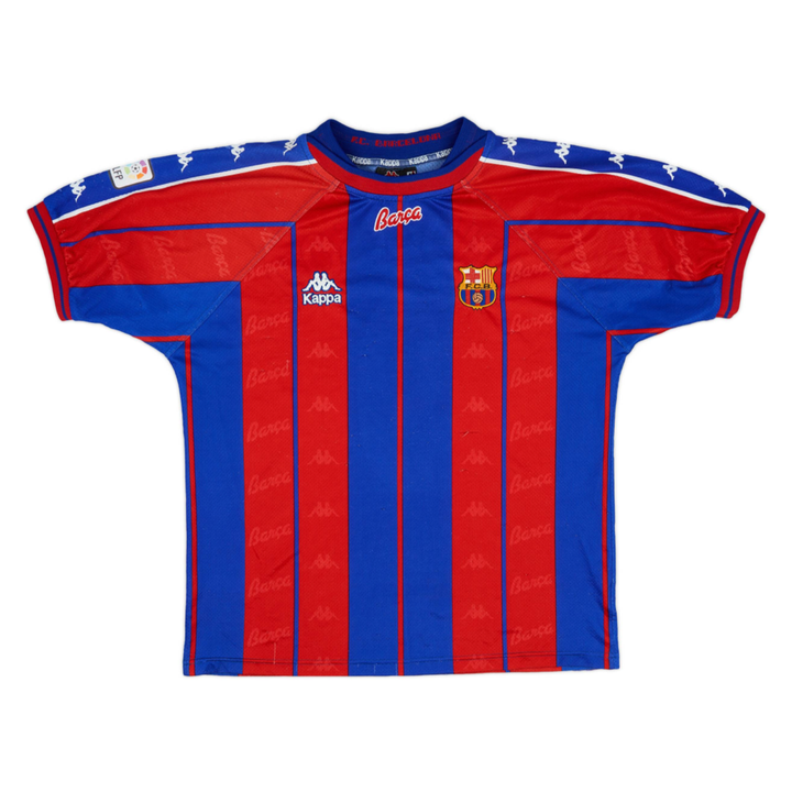 Maillot domicile du FC Barcelone 1997-98